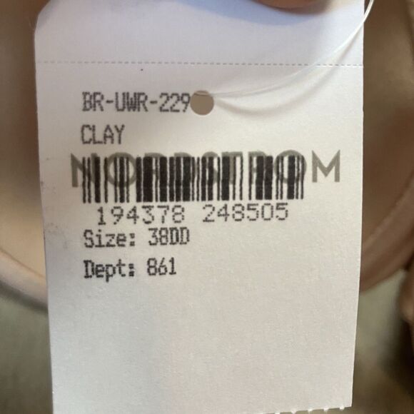 Skims Bra Womens 38DD Beige Clay Wired Adjustable Straps‎ Hook and Eye Closure - Picture 5 of 6